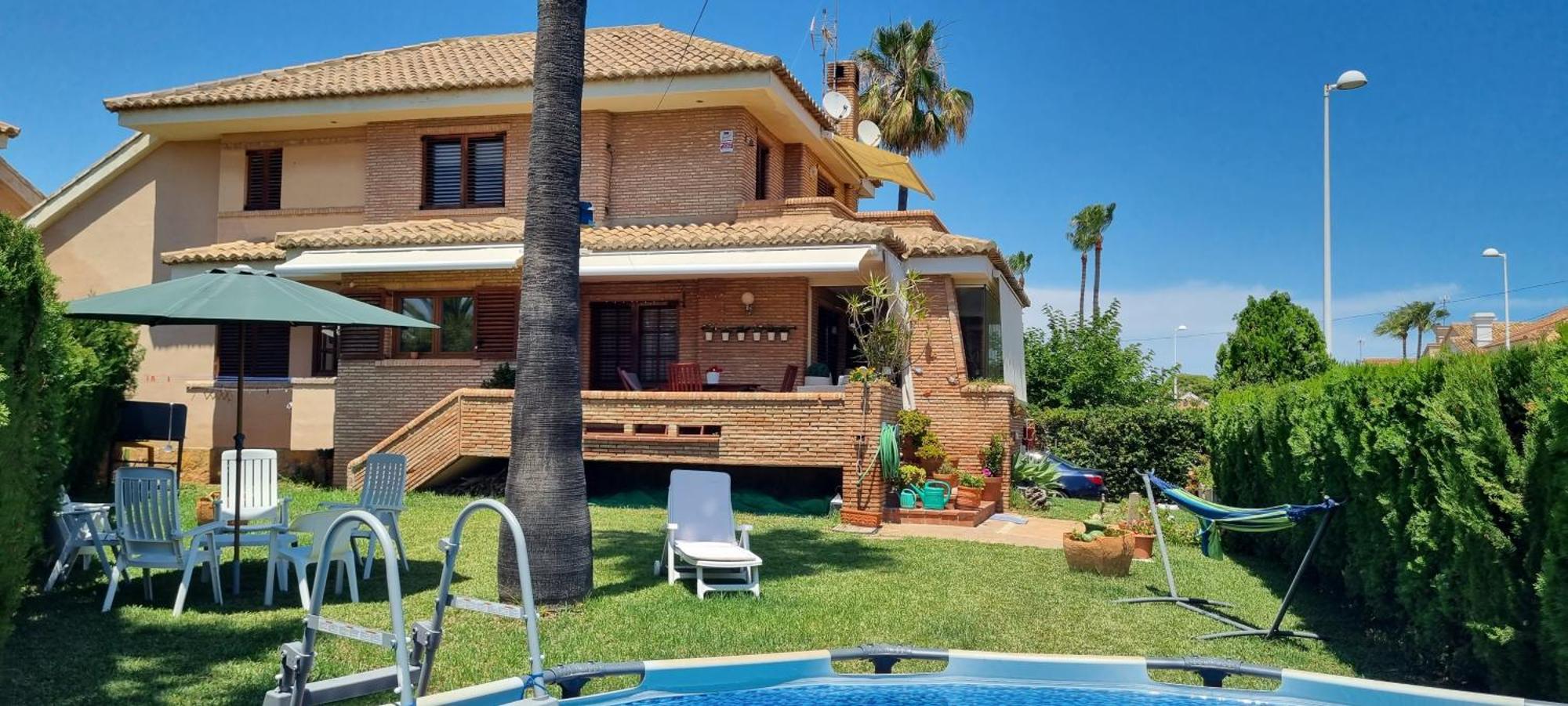 萨贡托Casa En La Playa别墅 外观 照片