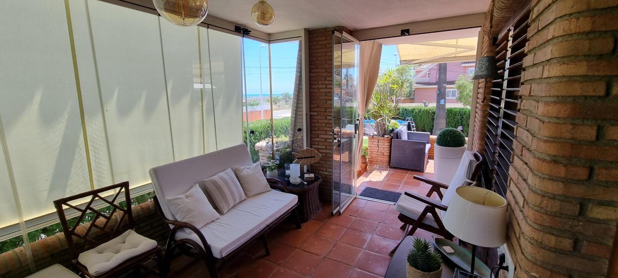 萨贡托Casa En La Playa别墅 外观 照片