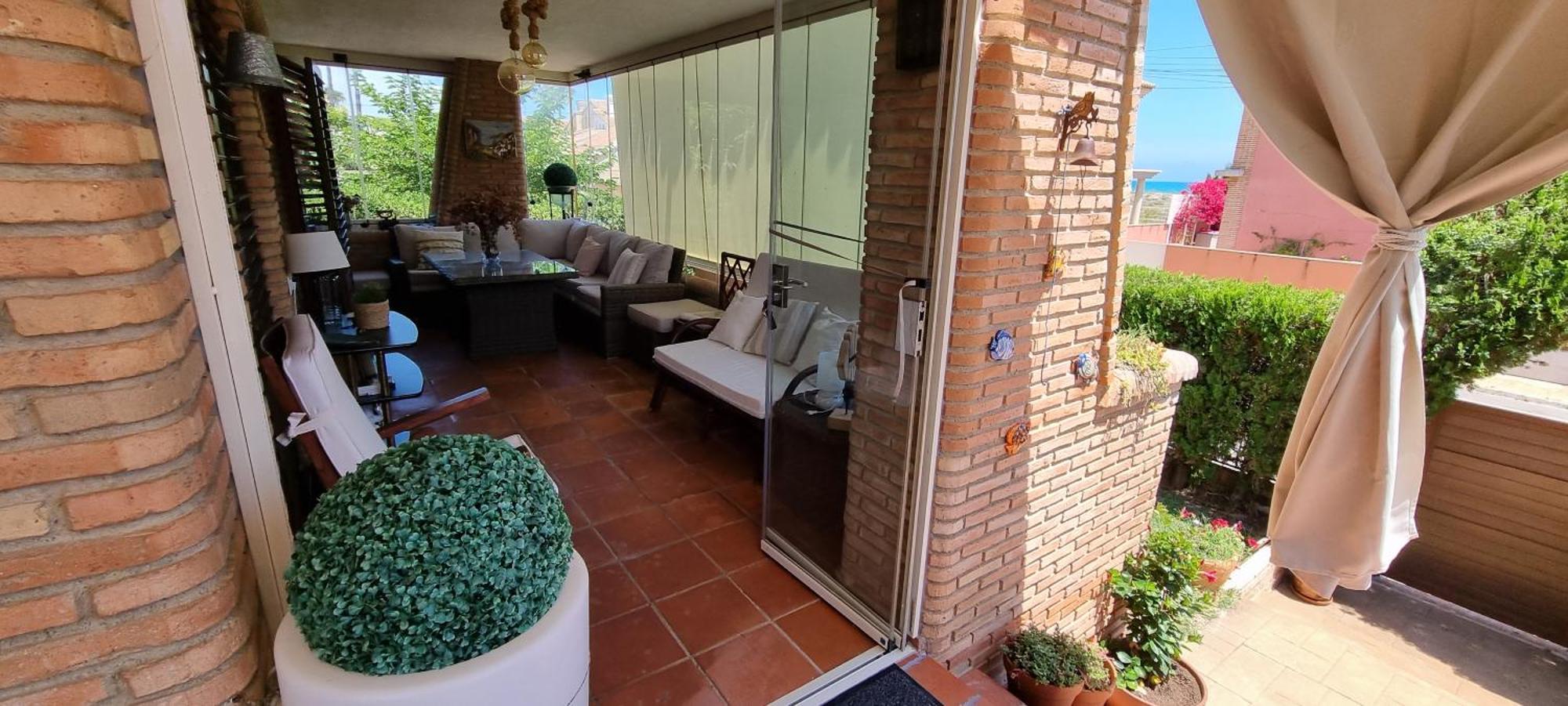 萨贡托Casa En La Playa别墅 外观 照片